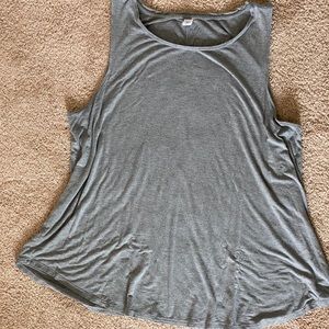 Old Navy Gray Long Tank xxl